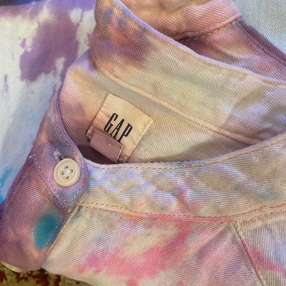 Size xs GAP hand dyed tunic shirt with vintage leather belt - Picture 12 of 12